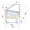 Vitrine à Glace Millenium - 16 x 5 L CombiSteel - Équipement professionnel efficient