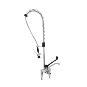 Dishwasher Shower with Two-Hole Mixer with Lever - Dynasteel