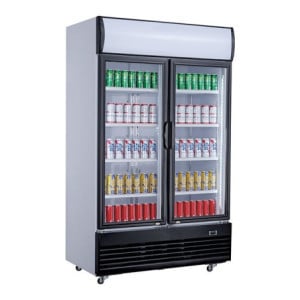 Beverage Cabinet - 2 Glass Doors - 1000 L