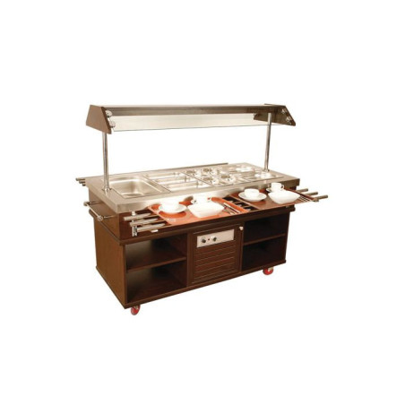 Warmbuffet GN 1/1 CombiSteel - Edelstahl | Gastronomie