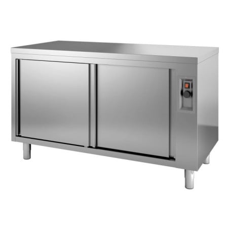 Double-Sided Stainless Steel Warming Cabinet 700 - Professional Heat Retention