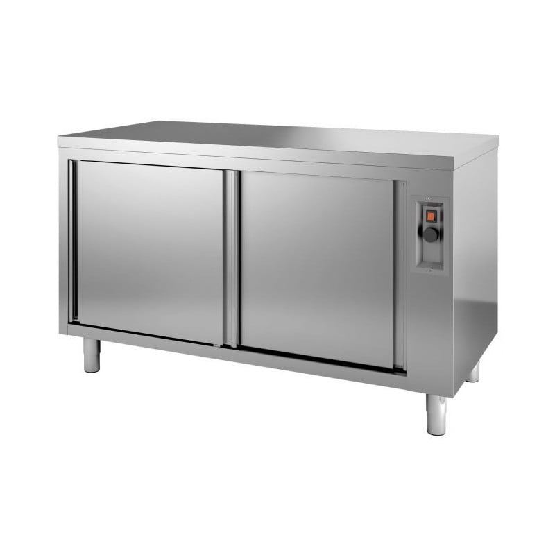 Heated Cabinet - Stainless Steel Furniture 1800x700 mm CombiSteel