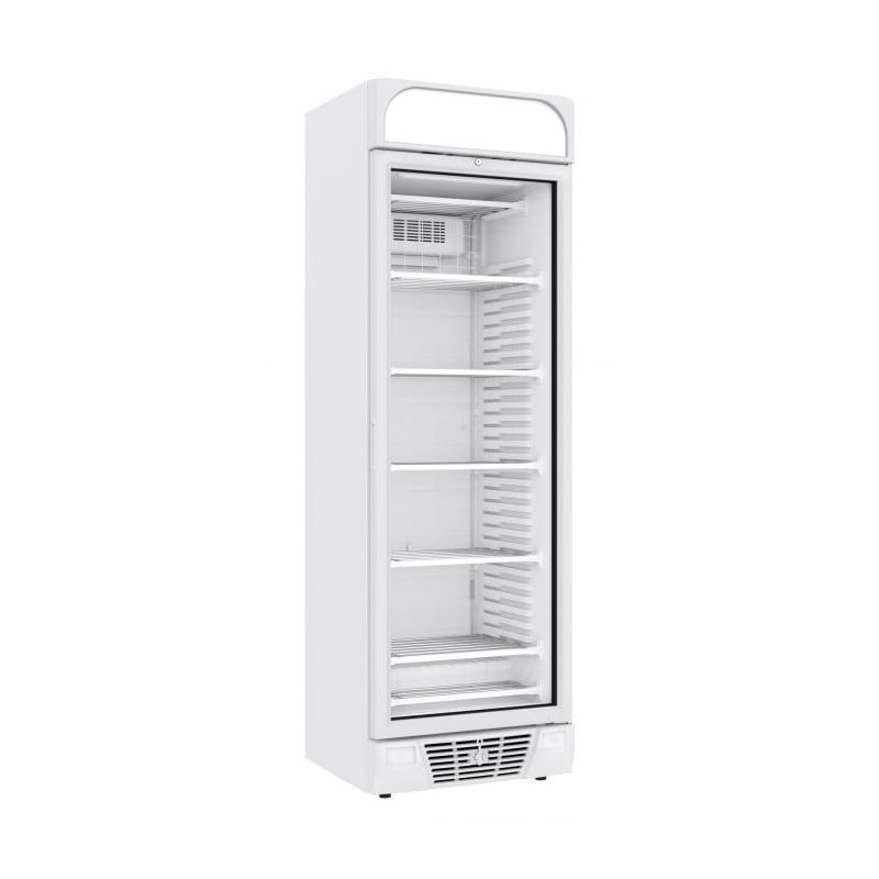 Armoire Réfrigérée Négative Blanche 382L 1 Porte Vitrée CombiSteel