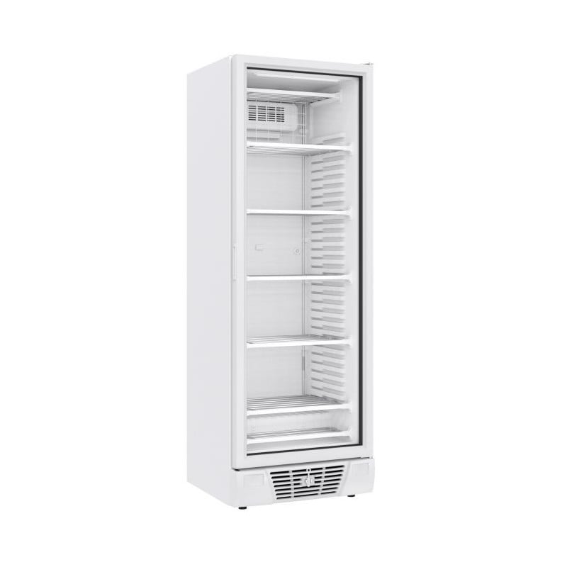 White Negative Refrigerated Cabinet - 1 Glass Door - 382 L - Combisteel - Professional Freezer