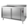 2-Door Warming Cabinet - High-Performance Stainless Steel Furniture