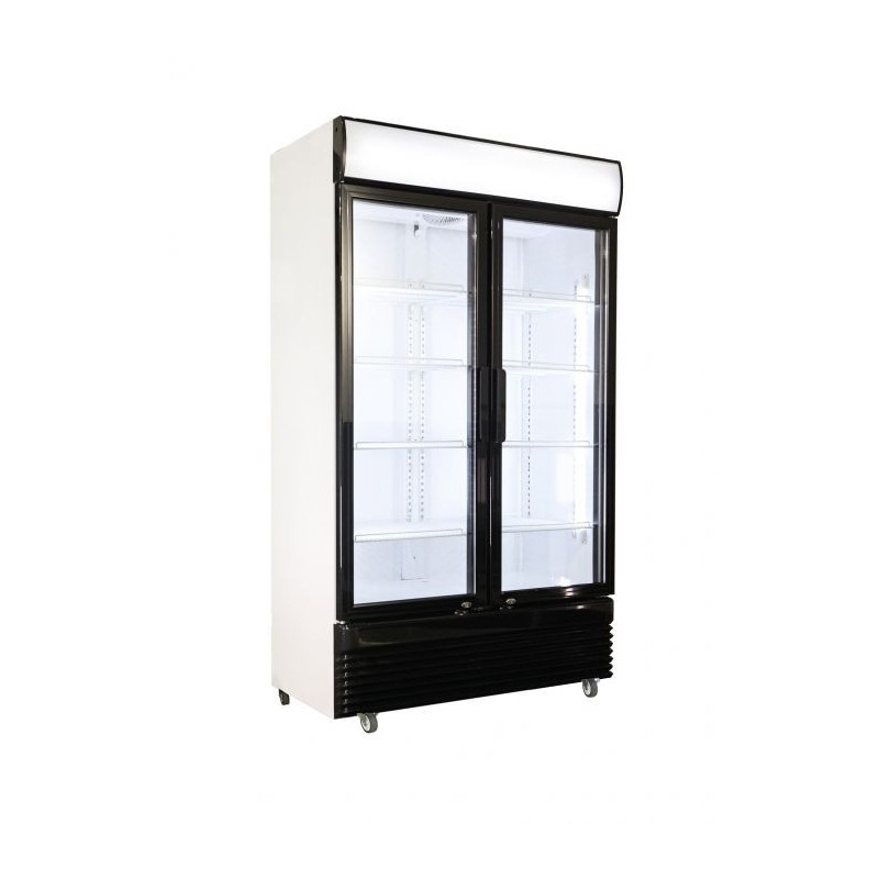 Armoire Réfrigérée Positive 780L - 2 Portes Vitrées - CombiSteel