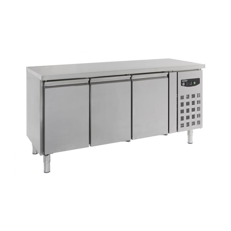 Table Réfrigérée Positive 3 Portes CombiSteel - Acier Inoxydable, 386 L