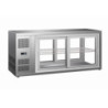 Refrigerated Pastry Display Case 150L - CombiSteel | Ventilated Cooling & LED Lighting