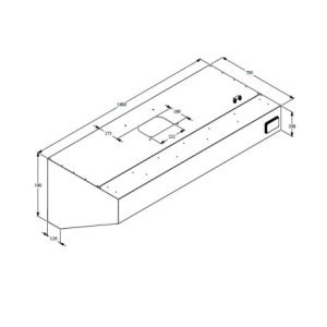 Volledige Muurkap Met Motor en Led - CombiSteel