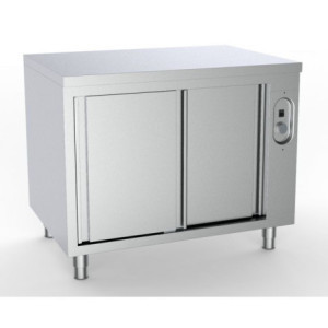 Armoire Chauffante 2 Portes - Acier Inoxydable 430 & 1600mm