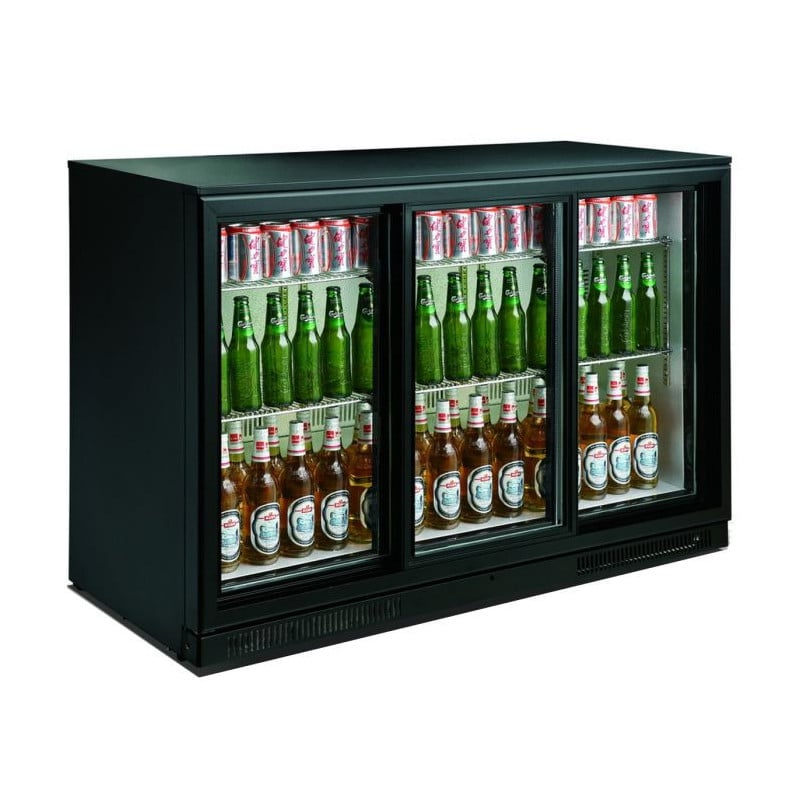 Refrigerated Back Bar 3 Swing Doors - 298 L - CombiSteel Efficient and Elegant