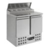 Refrigerated Saladette - 2 Doors - 5 GN 1/6 Pans | CombiSteel: Quality and Performance