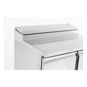 Refrigerated Saladette - 2 Doors - 5 GN 1/6 Pans | CombiSteel: Quality and Performance