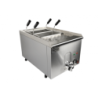 Pasta Cooker - 23 L - 2 Baskets - CombiSteel: Fast and Efficient