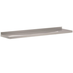 Stainless Steel Wall Shelf 1800x300mm - 430 Stainless Steel | CombiSteel