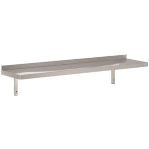 Stainless Steel Wall Shelf Combisteel 600x300 mm - Kitchen Catering