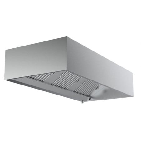 Diepe Kubus Afzuigkap 950 met Led - CombiSteel