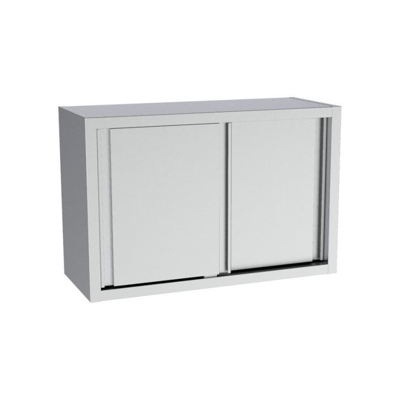 Armoire Murale Portes Coulissantes - Inox 1600x400mm | CombiSteel