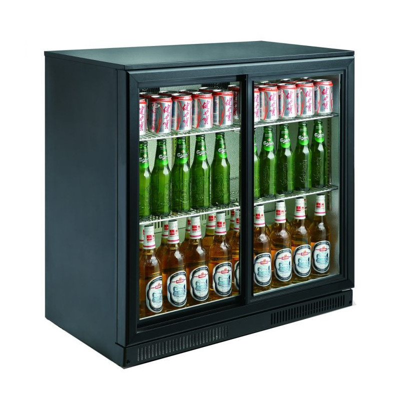 SEO optimized Title Tag for the product Refrigerated Back Bar 198L 2 Sliding Doors CombiSteel