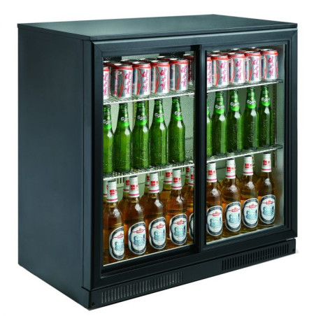 SEO optimized Title Tag for the product Refrigerated Back Bar 198L 2 Sliding Doors CombiSteel