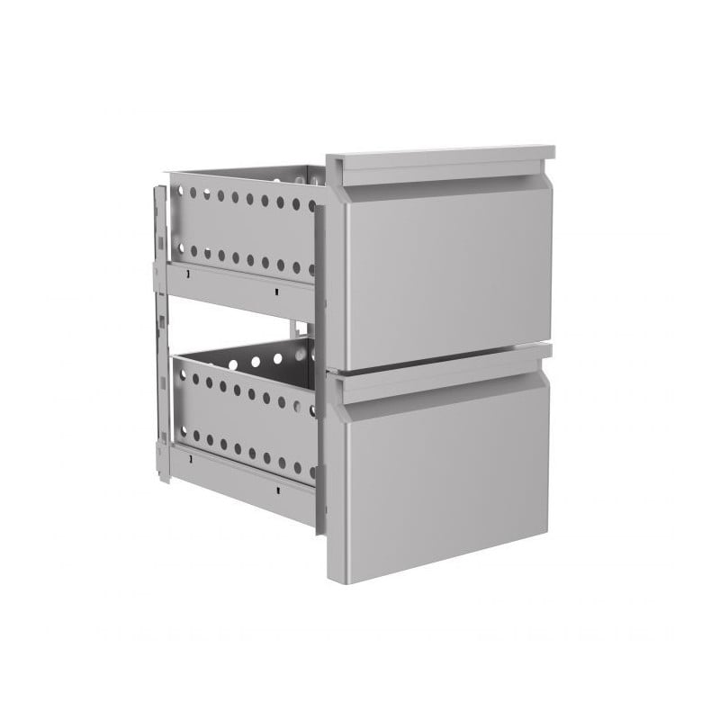 Block 2 Drawers Monobloc CombiSteel | Optimized Refrigerated Storage