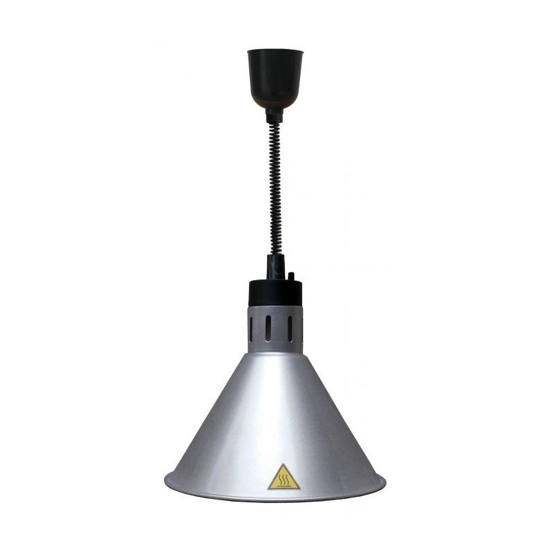 Conische Verwarmingslamp Zilver - CombiSteel | Vermogen 250W, Voeding 230V