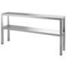 2-Level Shelf Table 1800x300mm | CombiSteel - Quality Stainless Steel Furniture