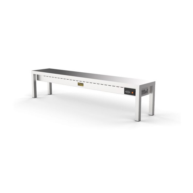 Ceramic Warming Shelf - 1 Level - L 1600 mm - CombiSteel