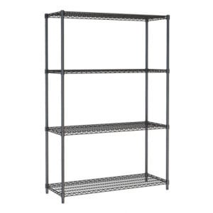 4 Level Black Shelf - CombiSteel | Optimal Storage