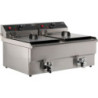 Electric Fryer to Place - 2 x 10 L - CombiSteel – Pro Fryer 10,000 W & 20 L