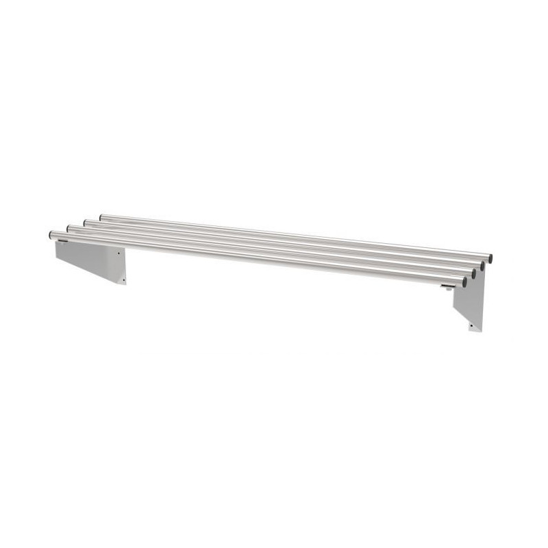 Barred Stainless Steel Wall Shelf - Kitchen Catering - CombiSteel