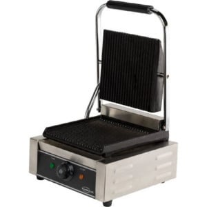 Grill Panini Eenvoudig - Geribbelde Platen - CombiSteel