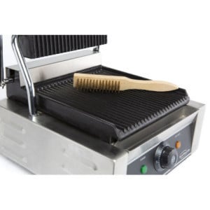 Grill Panini Simple - Plaques Rainurées | CombiSteel 7455.0450