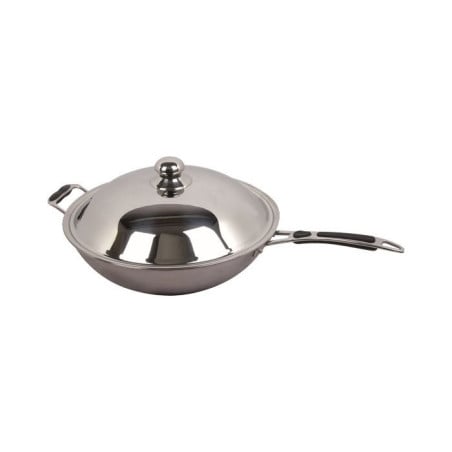 Induction Wok Sauté Pan CombiSteel - Stainless Steel