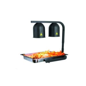 Fritesverwarmer met 2 Lampen - CombiSteel | Professionele warmhoudapparatuur