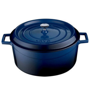 Gietijzeren Braadpan Ø 28 cm Blauw CombiSteel - Keukenaccessoire Chefs