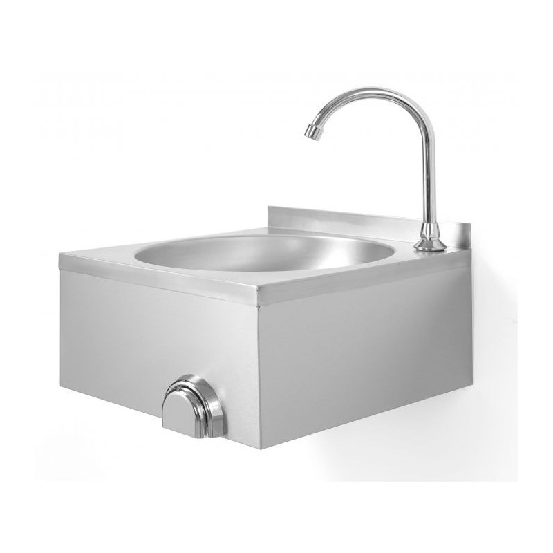 Hands-Free Washbasin Combisteel in Stainless Steel AISI 304