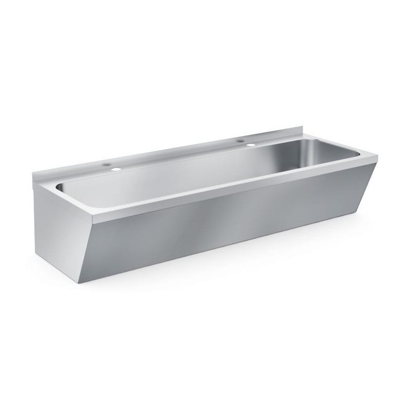 Double Stainless Steel Sink CombiSteel 1200x425x165 mm - Professional Kitchen