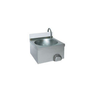 Professional hands-free operated hand wash basin - Combisteel, robust stainless steel