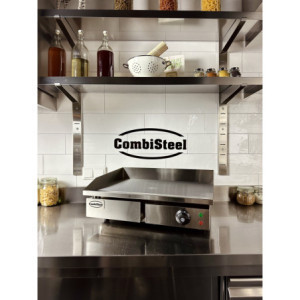 Smooth Electric Griddle - 550 mm