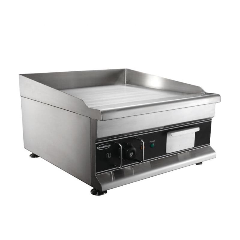 Plancha Electrique Lisse CombiSteel - Cuisine Professionnelle & Grillades Optimal