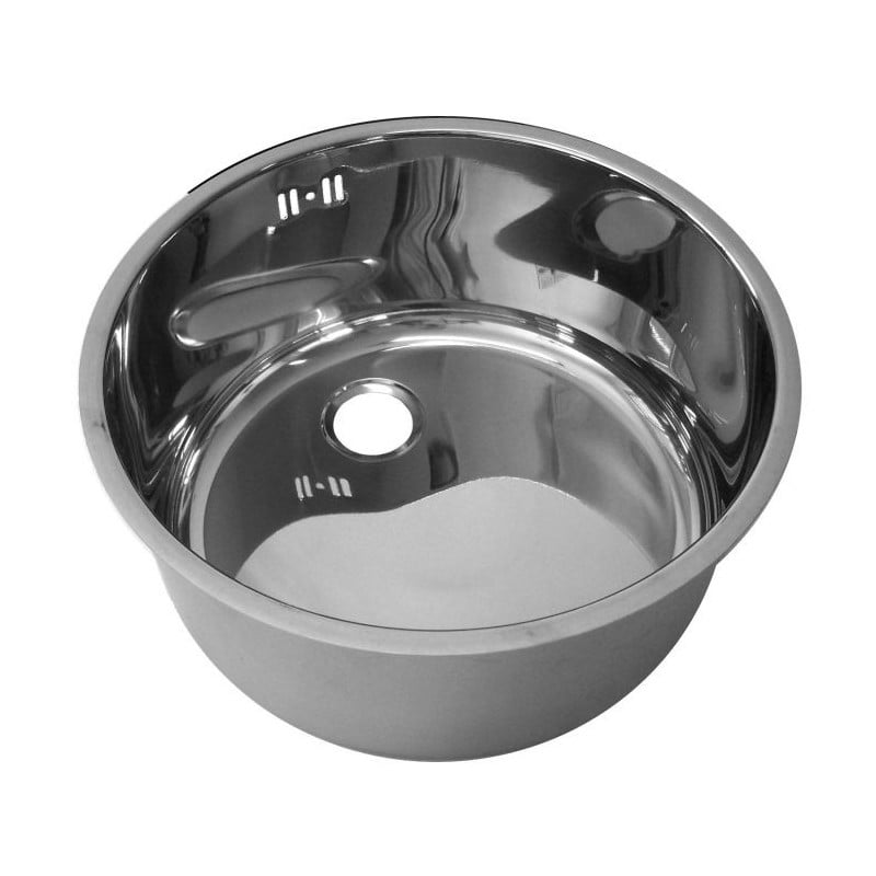 Round stainless steel sink 260 mm - CombiSteel 7493.0033