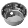 Round stainless steel sink 260 mm - CombiSteel 7493.0033