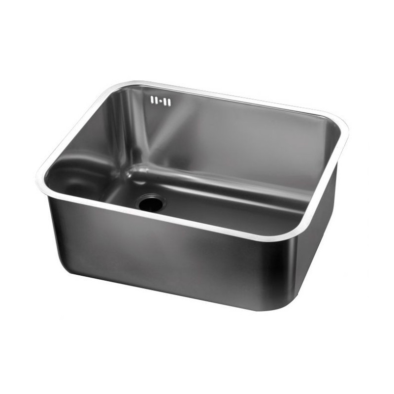 Rectangular Sink in AISI 304 Stainless Steel - 340x400 mm by CombiSteel