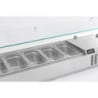 Refrigerated Saladette to Place - 8 GN 1/3 - CombiSteel: Ideal for catering