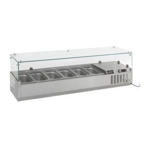 Saladette Koelkast om neer te zetten - 10 GN 1/4 CombiSteel