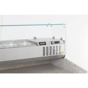 Refrigerated Saladette to Place - 7 GN 1/4 CombiSteel: Quality and Performance for Your Ingredients