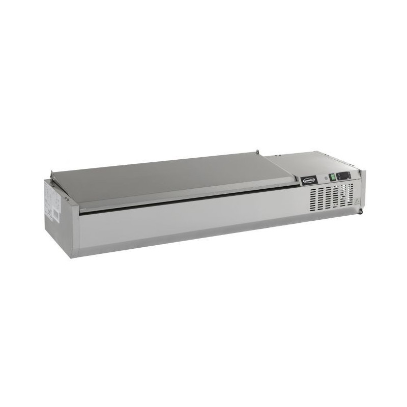 Refrigerated Saladette to Place Stainless Steel - 10 GN 1/4 CombiSteel