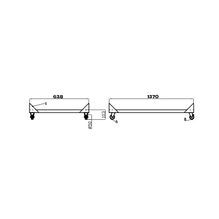 Support Salades 3 Portes CombiSteel - Efficient & Robust