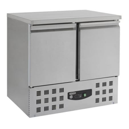 Positive Refrigerated Table 2 Doors - 257 L CombiSteel: Efficient and Compact